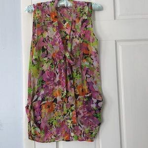 Forever 21 floral tank top